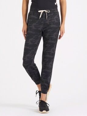 Vuori Performance Jogger Black Heather Camo Small